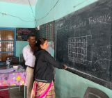Sudoku in Zilla Parishad School, Shive